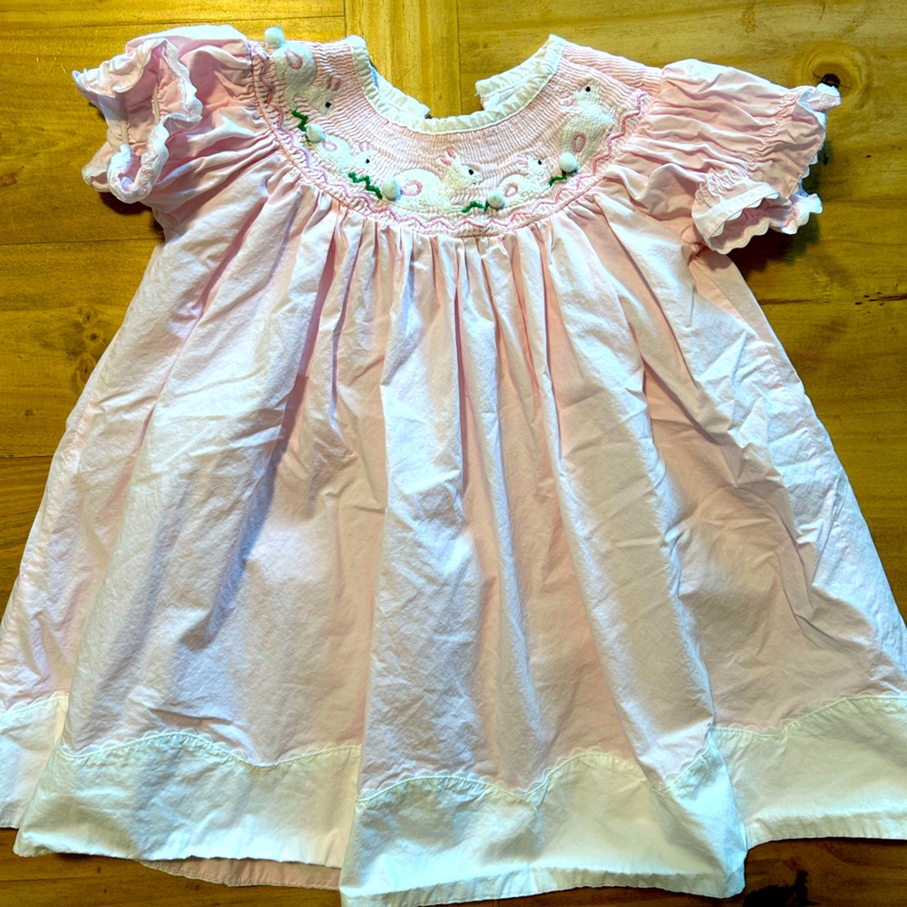 Smocked Easter dress